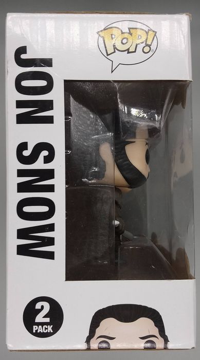 2 Pack Jon Snow & Bran Stark - Game of Thrones Funko POP - Damaged Box