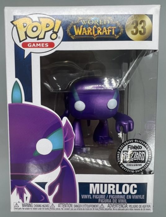 33 Murloc (Purple) Metallic - World of Warcraft Box Damaged Funko POP