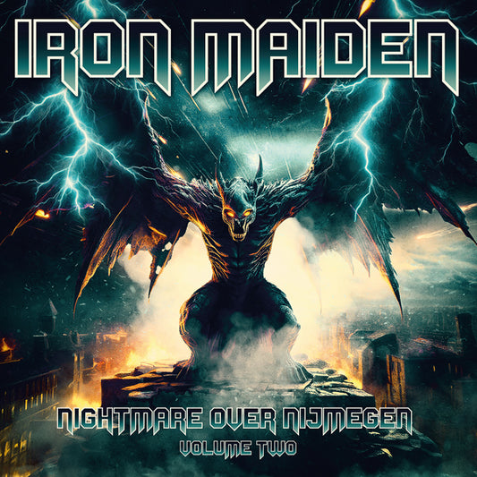 Iron Maiden - Nightmare Over Nijmegen Vol.2 (Red W/ White Splatter Vinyl 2Lp) - Metal - DLP