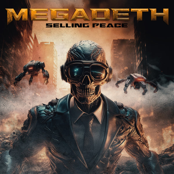 Megadeth - Selling Peace (Red W/ Black Splatter Vinyl) - Thrash Metal - LP