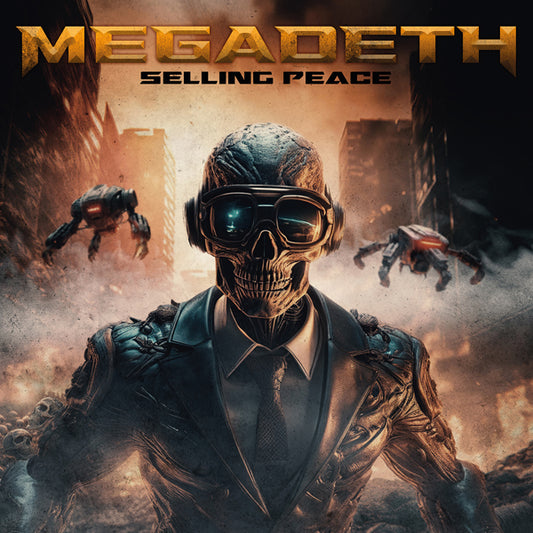 Megadeth - Selling Peace (Red W/ Black Splatter Vinyl) - Thrash Metal - LP