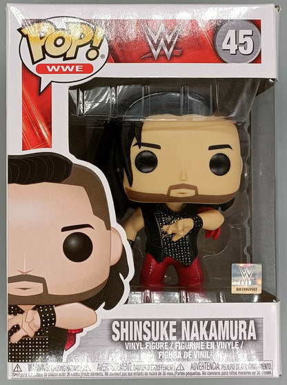 45 Shinsuke Nakamura - WWE - Box Damaged Funko POP Funko