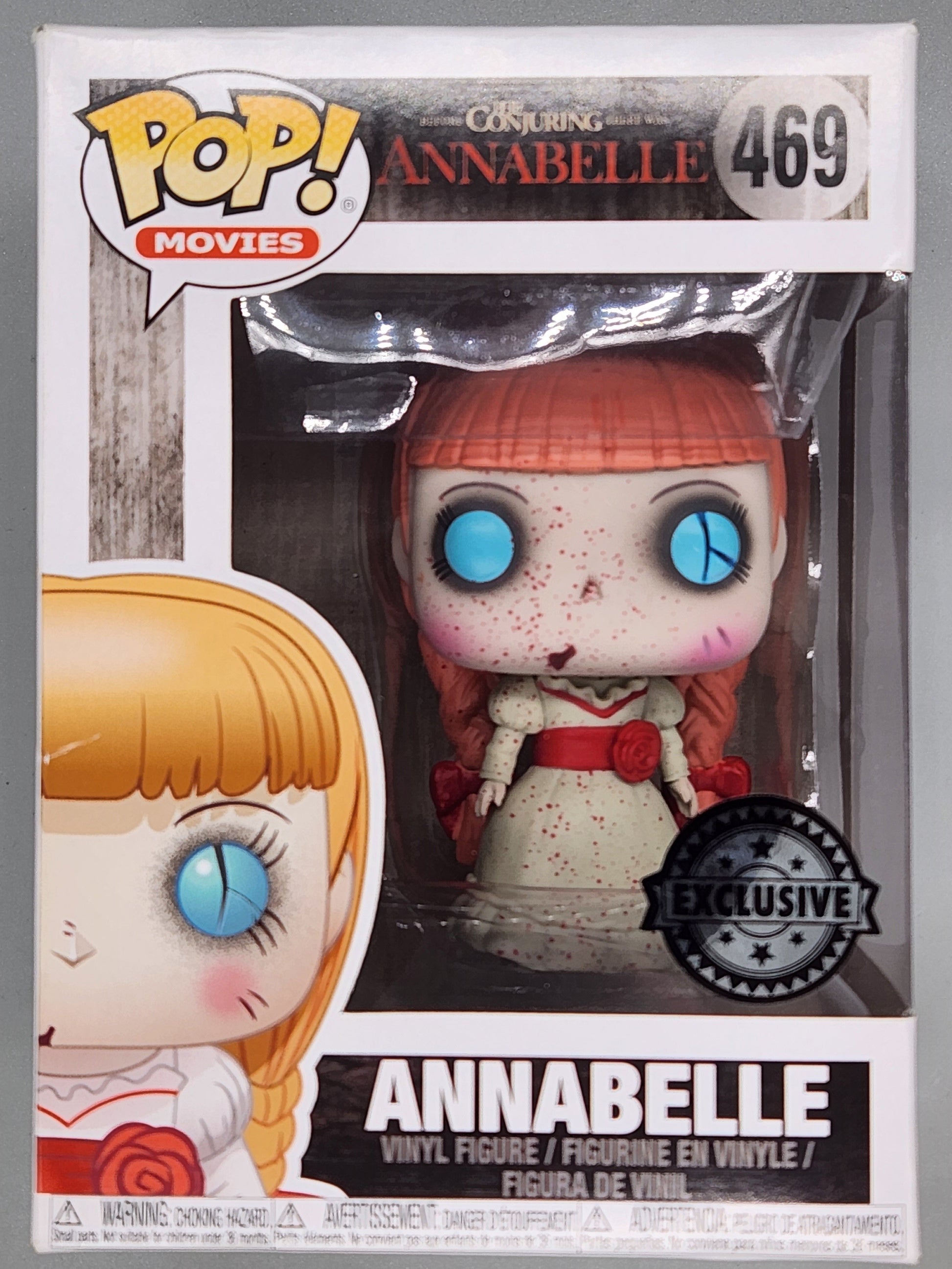 469 Annabelle (Bloody) - The Conjuring: Annabelle Funko POP - Box Damaged