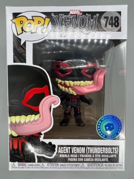 748 Agent Venom (Thunderbolts) - Marvel Venom - Box Damaged Funko POP Funko