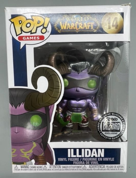 14 Illidan - Metallic - World of Warcraft - Box Damaged Funko POP Funko