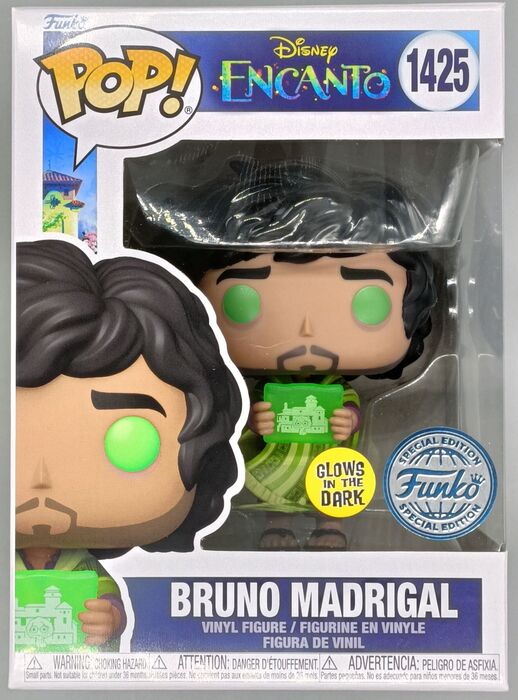 1425 Bruno Madrigal (GITD) - Disney’s Encanto Funko POP - Brand New Funko