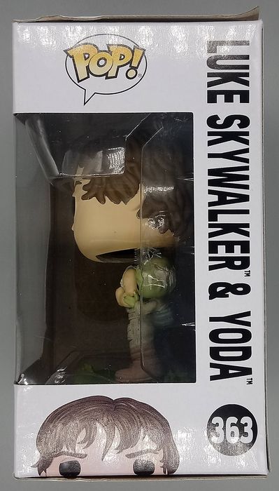 363 Luke Skywalker & Yoda - Star Wars - Box Damaged Funko POP