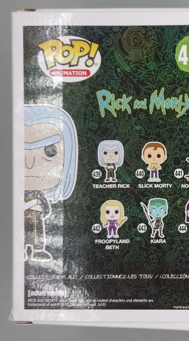 439 Teacher Rick - Rick and Morty - Box Damaged Funko POP