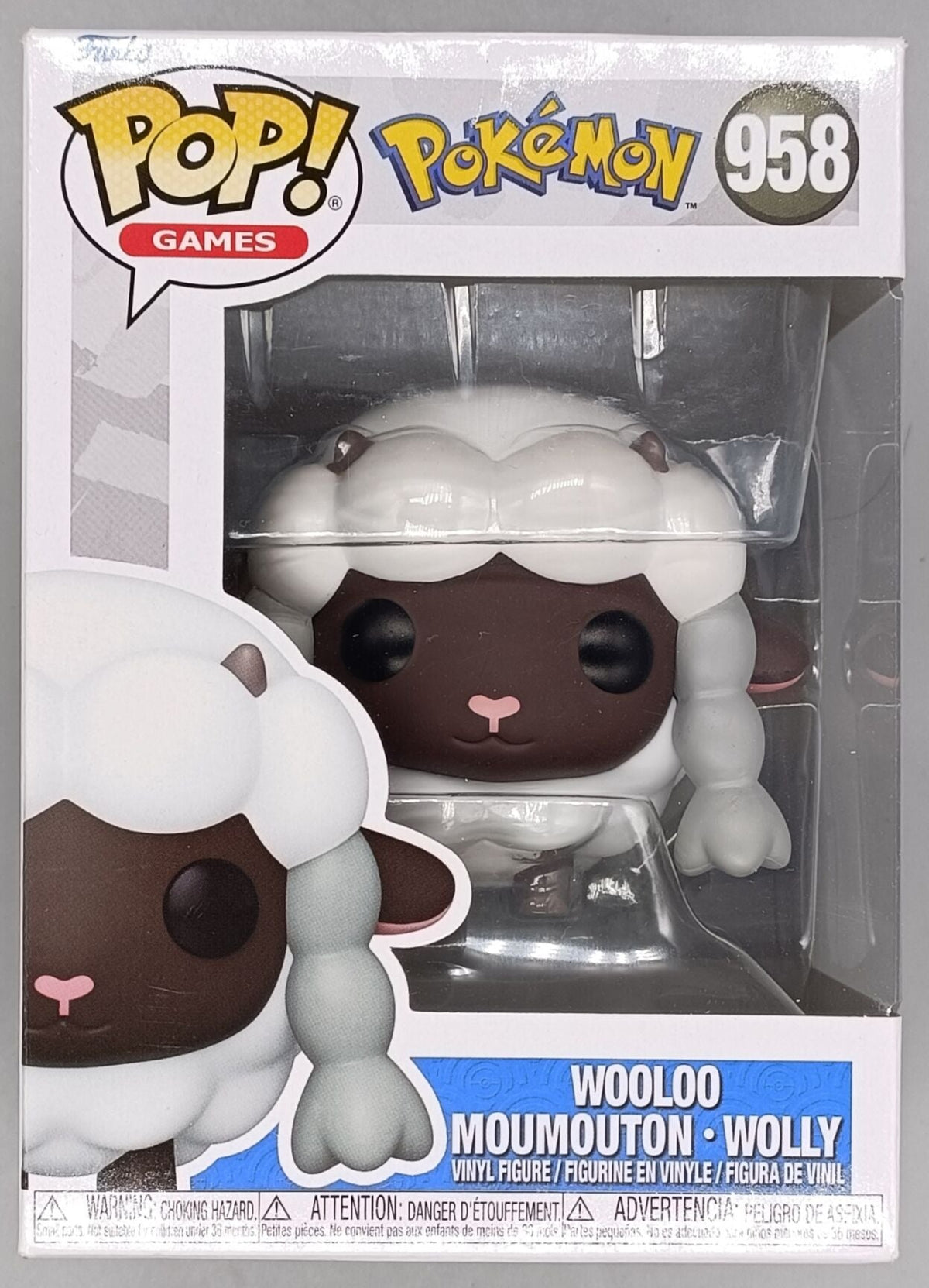 958 Wooloo - Pokemon - Funko POP - Box Damaged