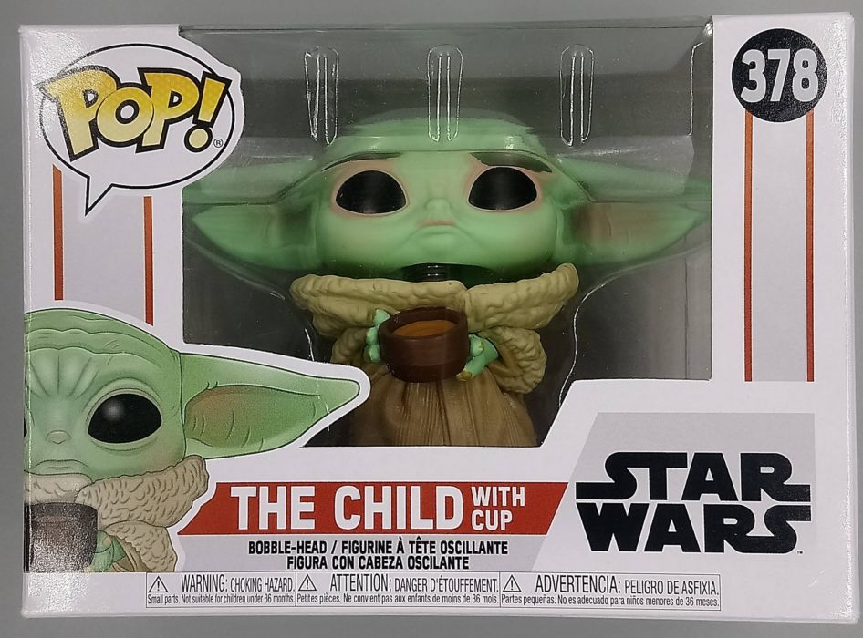378 The Child (with Cup) Star Wars The Mandalorian - Box Damaged Funko POP