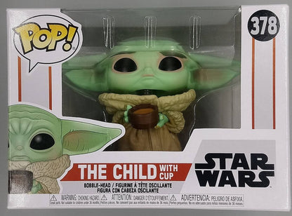 378 The Child (with Cup) Star Wars The Mandalorian - Box Damaged Funko POP