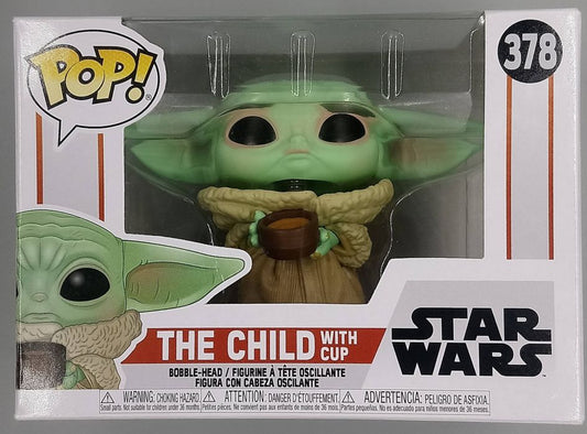 378 The Child (with Cup) Star Wars The Mandalorian - Box Damaged Funko POP