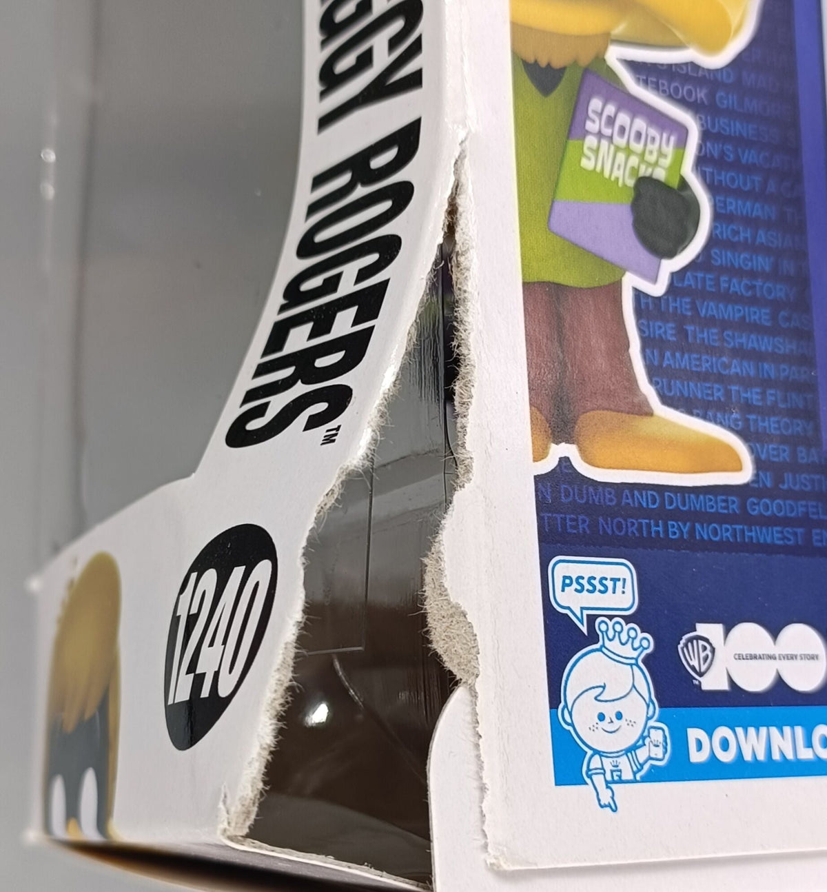 1240 Daffy Duck (as Shaggy Rogers) - Scooby Doo Looney Tunes Funko POP - Box Damaged