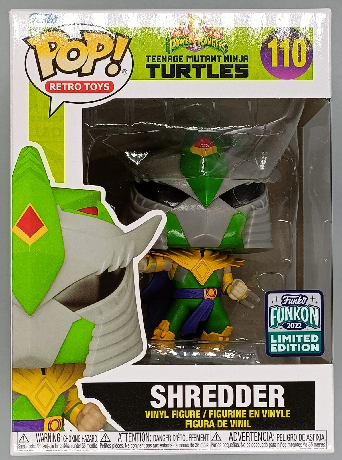 110 Shredder - Teenage Mutant Ninja Turtles TMNT Box Damaged Funko POP Funko