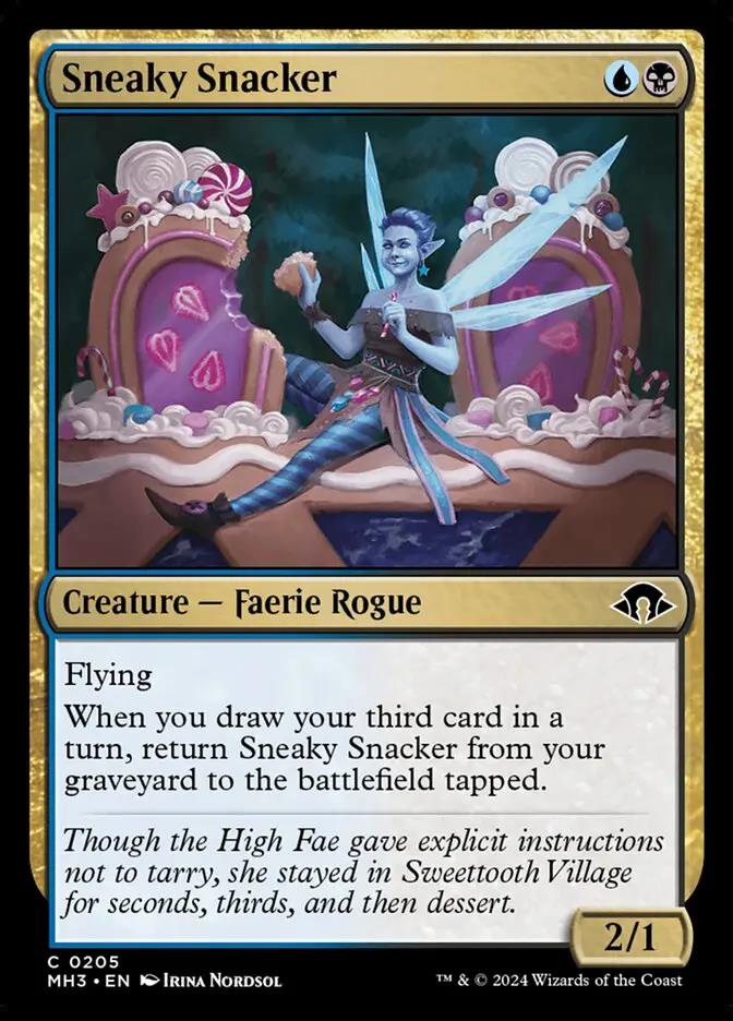 205 - Sneaky Snacker - Modern Horizons 3 - Foil - Magic: The Gathering Card