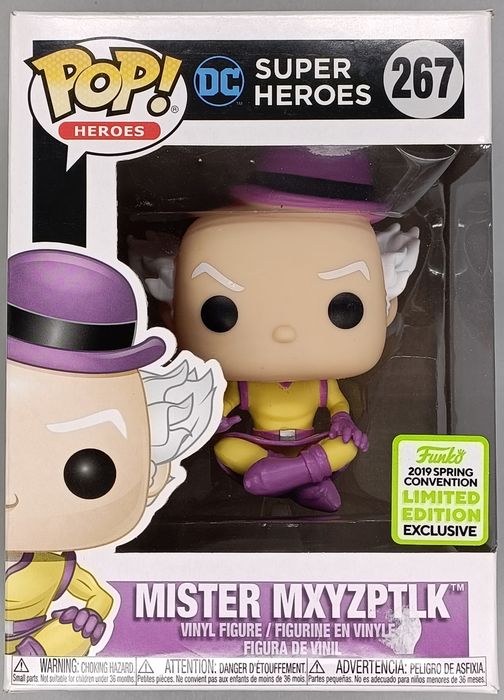 267 Mister Mxyzptlk - DC Super Heroes - 2019 Con Box Damaged Funko POP
