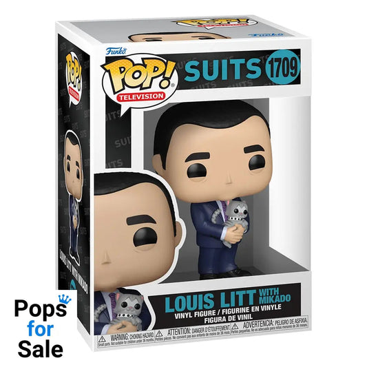 1709 Louis Litt with Mikado - Suits Funko POP Funko
