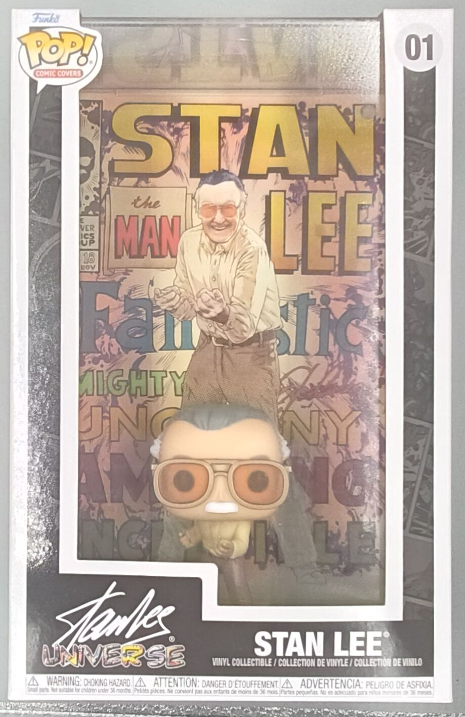 01 Stan Lee Comic Covers (Stan Lee) Funko POP Funko