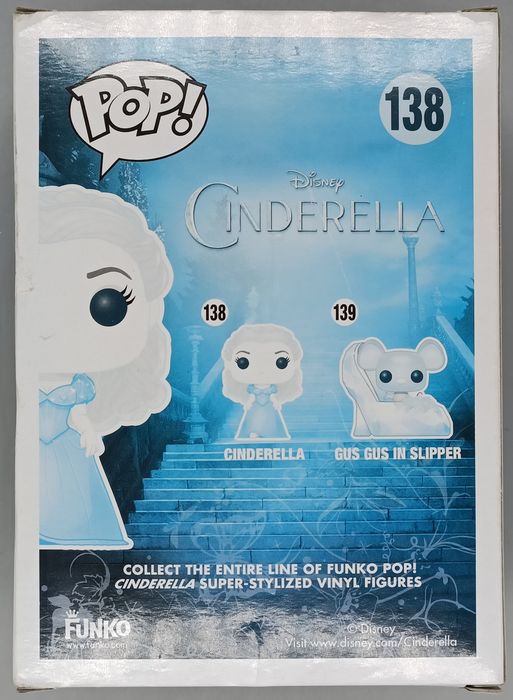138 Cinderella - Disney Cinderella - Box Damaged Funko POP