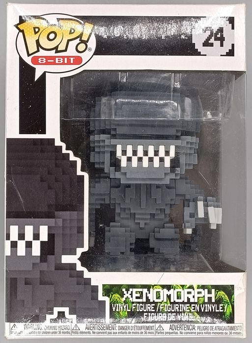 24 Xenomorph - 8-Bit - Alien - Box Damaged Funko POP