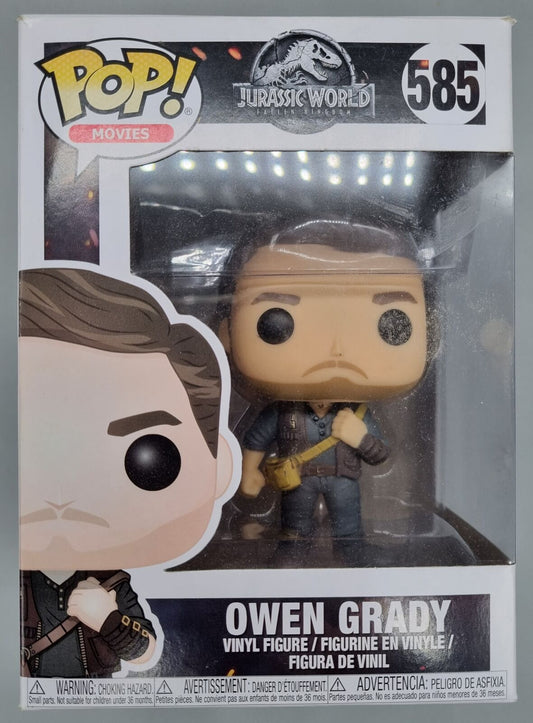 585 Owen Grady - Jurassic World Fallen Kingdom Funko POP Funko