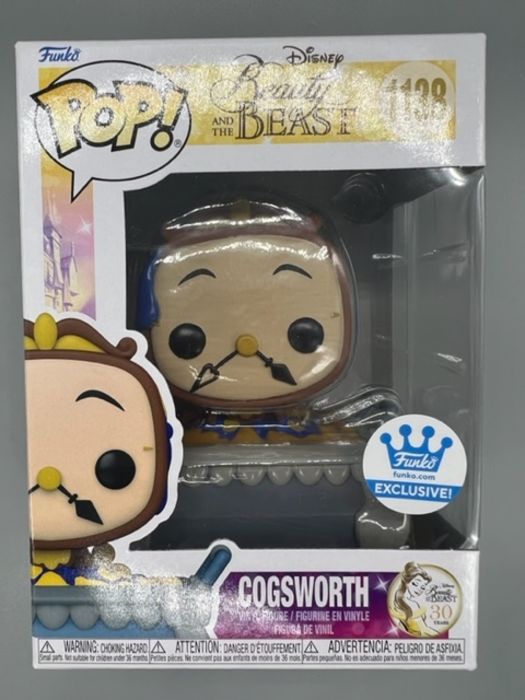 1138 Cogsworth (in Cobbler Pan) Disney Beauty and The Beast Funko POP Funko