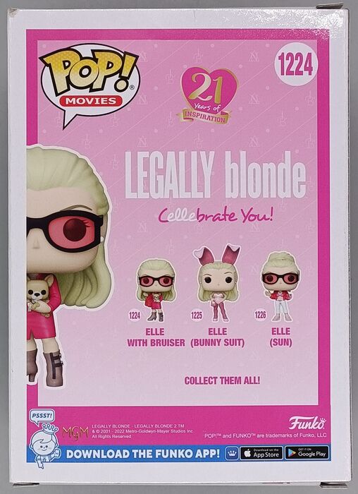 1224 Elle with Bruiser - Legally Blonde Funko POP