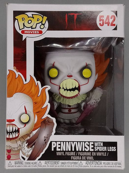 542 Pennywise (with Spider Legs) - Horror - IT - Box Damaged Funko POP Funko