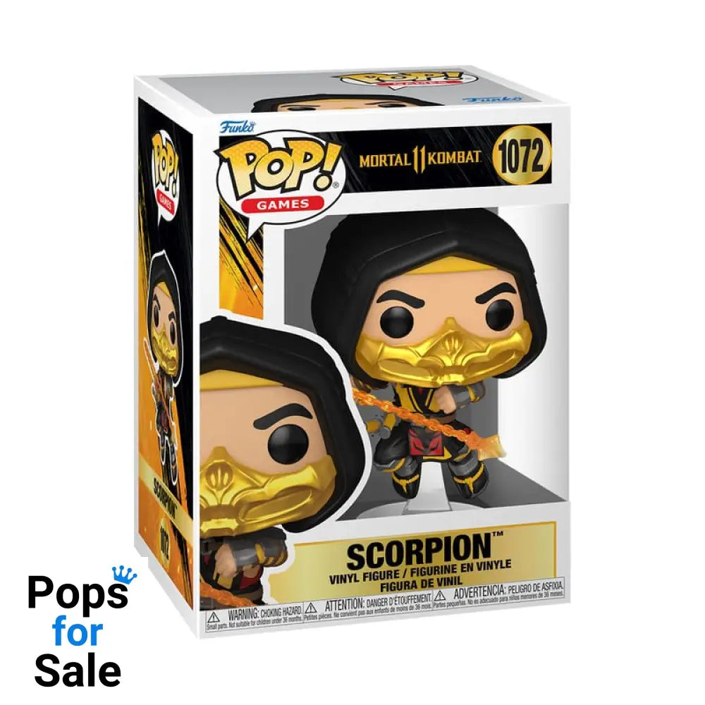 1072 Scorpion - Mortal Kombat II Funko POP Funko