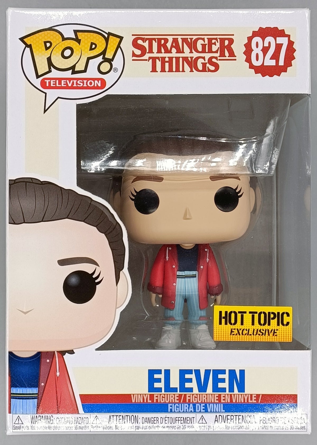 827 Eleven (w/ Slicker) - Stranger Things Funko POP Funko