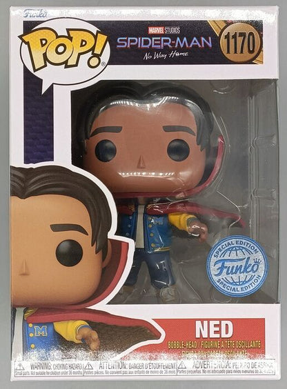1170 Ned (w/ Cloak) Marvel Spider-Man No Way Home Funko POP - Brand New Funko