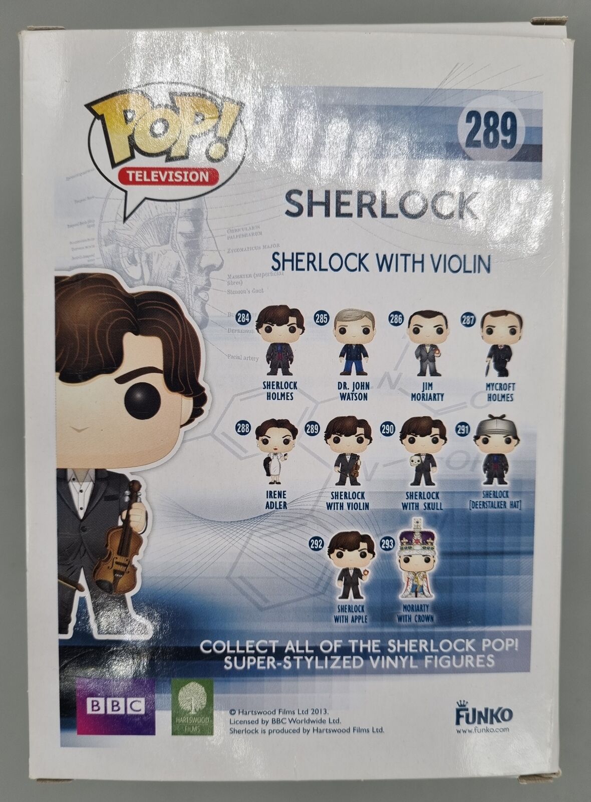 289 Sherlock with Violin - Sherlock Funko POP