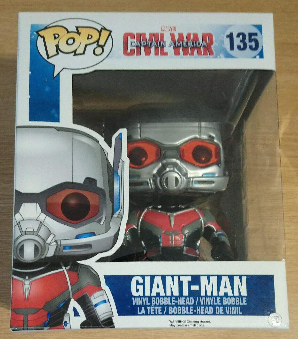 135 Giant-Man 6 inch Marvel - Captain America Civil War Funko POP