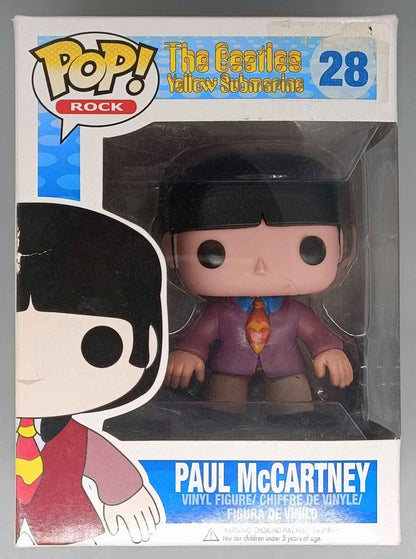 28 Paul McCartney - The Beatles - Rocks - Funko POP - Box Damaged Funko