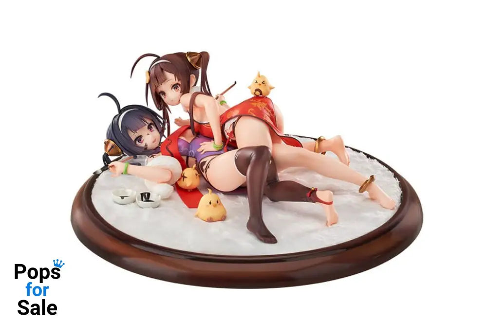 Azur Lane PVC Statue 1/7 Ping Hai & Ning Hai 12 cm