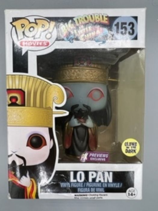 153 Lo Pan (Ghost) - Glow - Big Trouble in Lit - Box Damaged Funko POP Funko