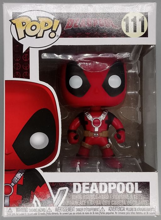 111 Deadpool (Two Sword) - Marvel Deadpool Box Damaged Funko POP Funko