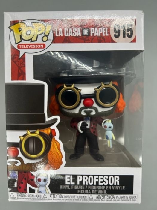 915 El Profesor - La Casa de Papel Money Heist - Box Damaged Funko POP