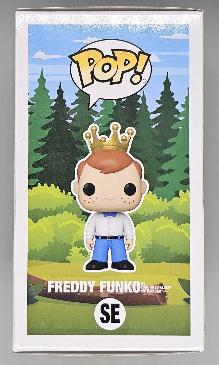 SE Freddy Funko as Luke Skywalker with Grogu - 4000 Ltd Funko POP