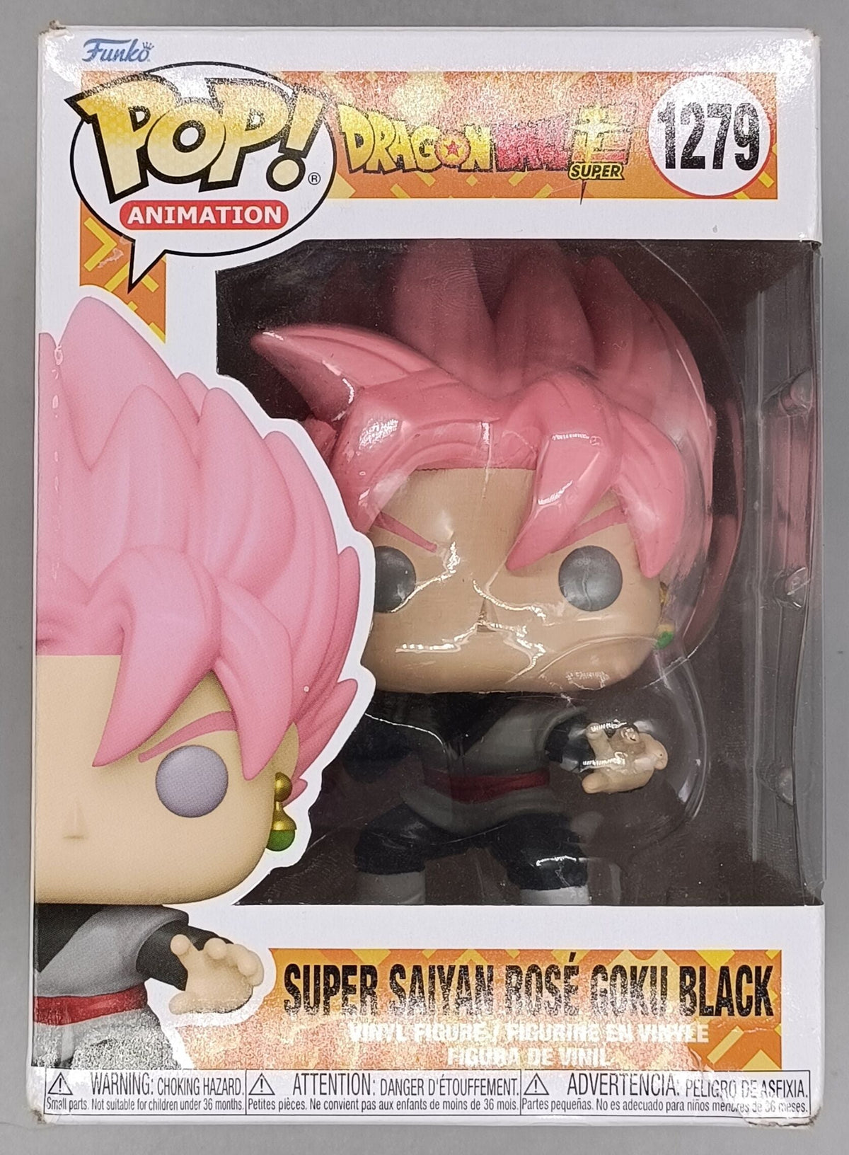 1279 Super Saiyan Rose Goku Black (w/ Scythe) Dragon Ball Super Funko POP - Box Damaged Funko