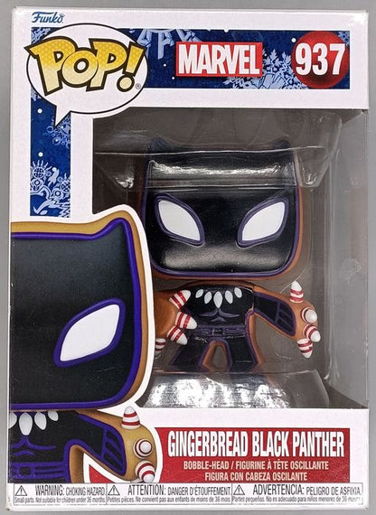 937 Gingerbread Black Panther - Marvel - Box Damaged Funko POP