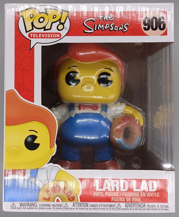 906 Lard Lad - 6 Inch - The Simpsons Funko POP Funko
