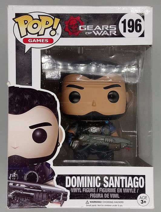 196 Dominic Santiago - Gears of War - Box Damaged Funko POP Funko