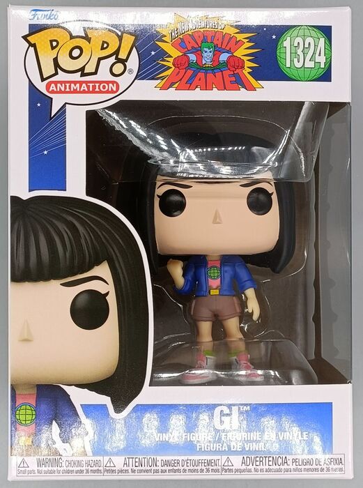 1324 Gi - Captain Planet and the Planeteers Funko POP - Brand New