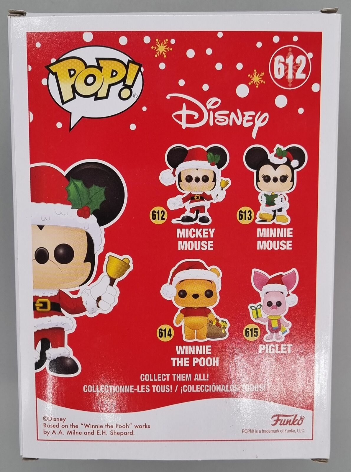 612 Mickey Mouse (Holiday) - Disney Funko POP