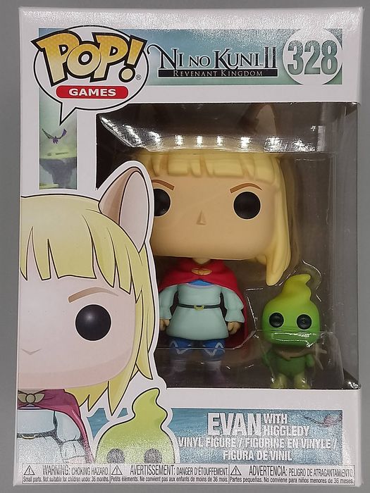 328 Evan (with Higgledy) - Ni No Kuni II Funko POP Funko