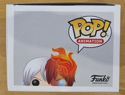 372 Todoroki Metallic Animation My Hero Academia Funko POP - Box Damaged