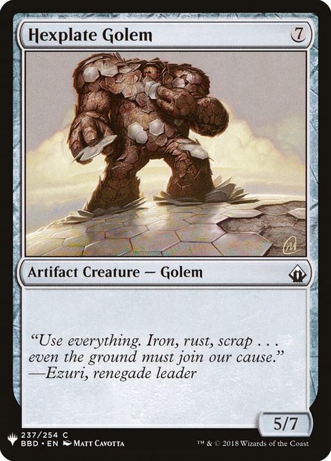 bbd-237-hexplategolem