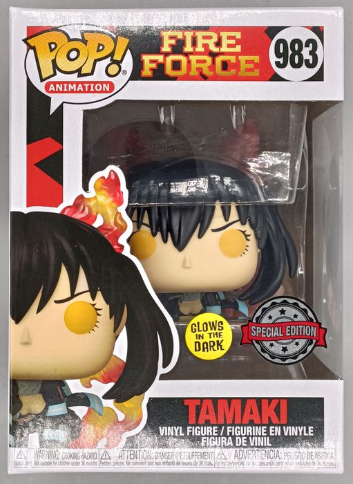 983 Tamaki - Glow - Fire Force Funko POP