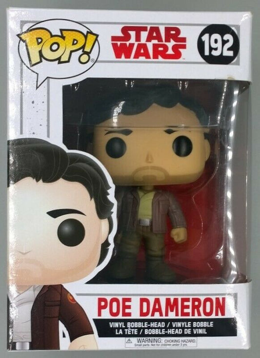 192 Poe Dameron - Star Wars Funko POP - Box Damaged